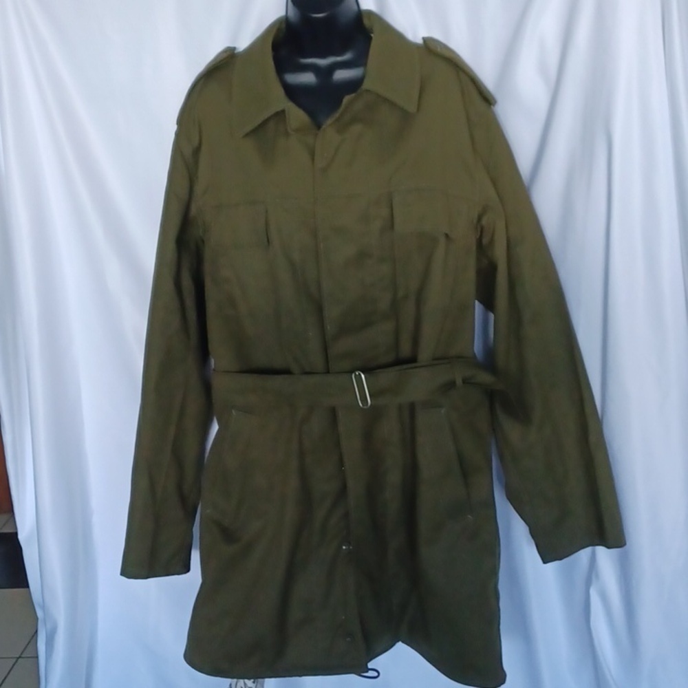 Czech M85 Military Trench coat, 1988, xl